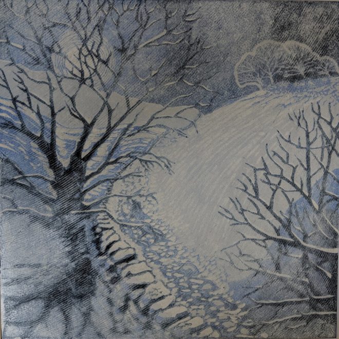 Der weg gehullt in Schnee (Ruth Oinn)